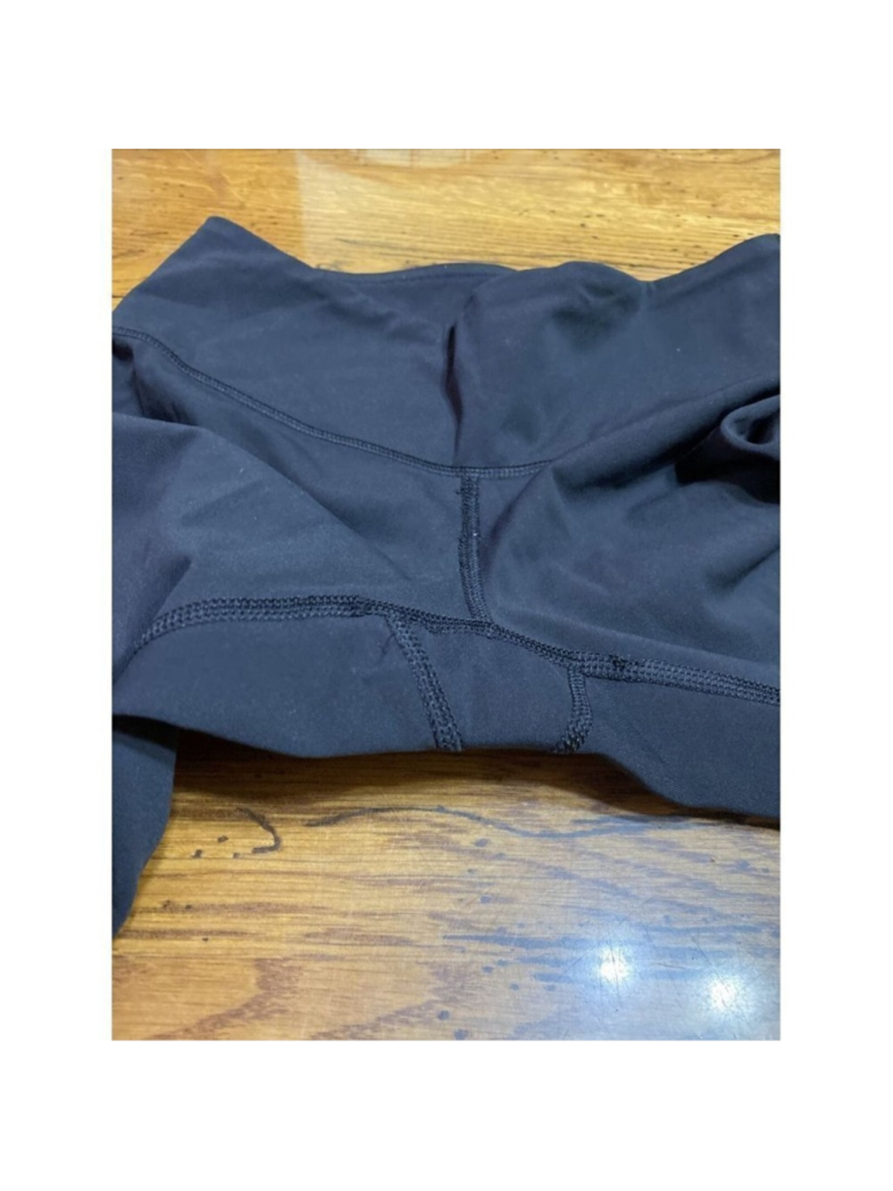 Lululemon Wunder Under Full On Luon Crop Leggings Black 21” Women’s Size 6 - Picture 8 of 8